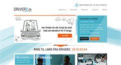 Desktop Screenshot of driverz.dk